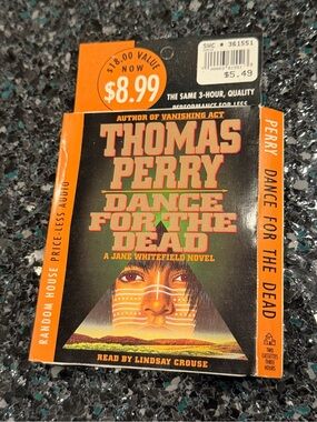 Dance for the Dead by Thomas Perry audiobook cassettes